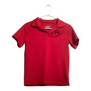 Under Armour‎ Kids Red Polo Shirt